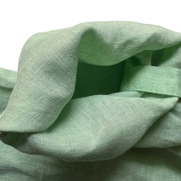 Cara Gianni Paris Lime Green Linen Shirt M - Picture 5 of 5